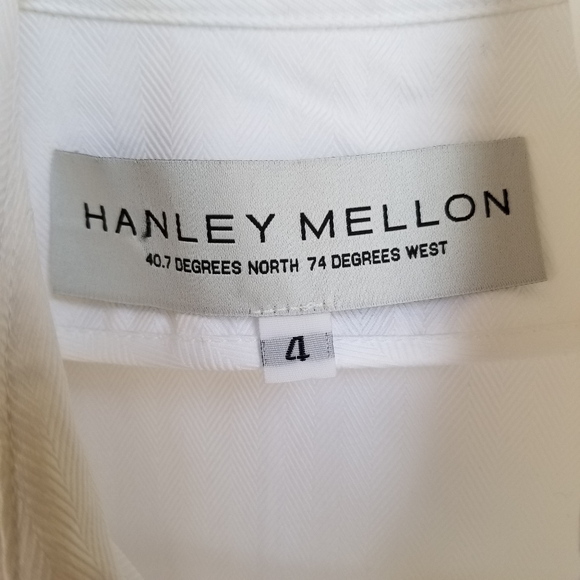 Hanley Mellon White Mini Dress - Picture 11 of 11